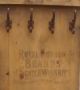 Shabby Vintage Garderobe Scotch Whisky Kistendeckel Frachtkiste Antik Stil Holz Stilmöbel nach 1945 Bild 1