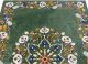 122x76 Cm Pietra Dura Couchtischtisch Florentiner Mosaik Table Afghanistan Green Stilmöbel nach 1945 Bild 5