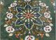 122x76 Cm Pietra Dura Couchtischtisch Florentiner Mosaik Table Afghanistan Green Stilmöbel nach 1945 Bild 7