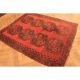 Alter Handgeknüpfter Orient Teppich Afghan Art Deco Old Carpet Tappeto 180x160cm Teppiche & Flachgewebe Bild 2