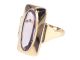 Art Deco Damen 333 8 K Gelb Gold Alexandrit Ring Handgefertigt Ringe Bild 2