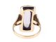 Art Deco Damen 333 8 K Gelb Gold Alexandrit Ring Handgefertigt Ringe Bild 5