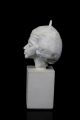 Replika Königin Teje Ägypten Mutter Echnatons Gips Büste Skulptur M.  Sockel 15cm 1950-1999 Bild 1