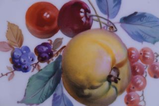 Meissen Teller,  Obstmalerei Bild