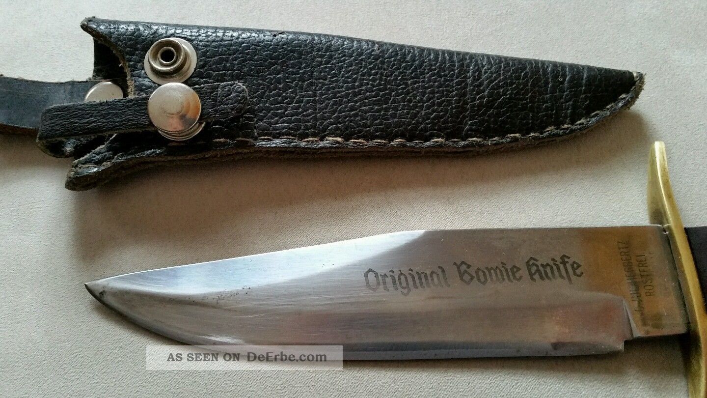 Bowie Knife Messer Jagdmesser Fahrtenmesser Hirschfänger Sammlermesser Jagd & Fischen Bild