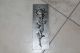 Gussbild,  Gusseisen,  33cm X 11,  5 Cm Rose Gefertigt nach 1945 Bild 1