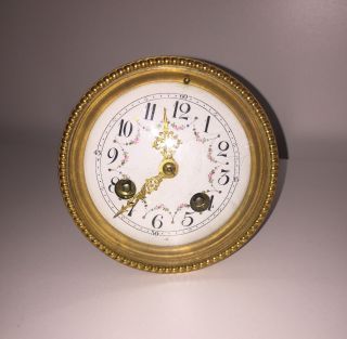Uhrwerk Samuel Marti Paris Medaille D ' Or 1900 Kaminuhr Uhr Werk Pendulle Antik Bild