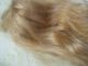 Alte Puppenteile Blonde Glatte Lang Haar Perücke Vintage Doll Hair Wig 40cm Girl Puppen & Zubehör Bild 1
