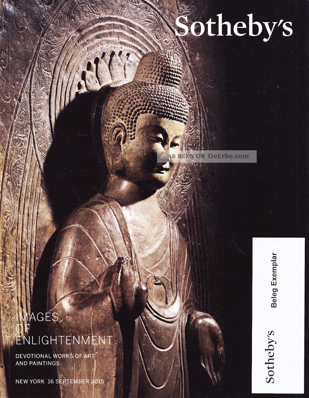 Images Of Enlightment - Objekte Der Erleuchtung : Sotheby ' S N.  Y.  15,  Results Antiquarische Bücher Bild