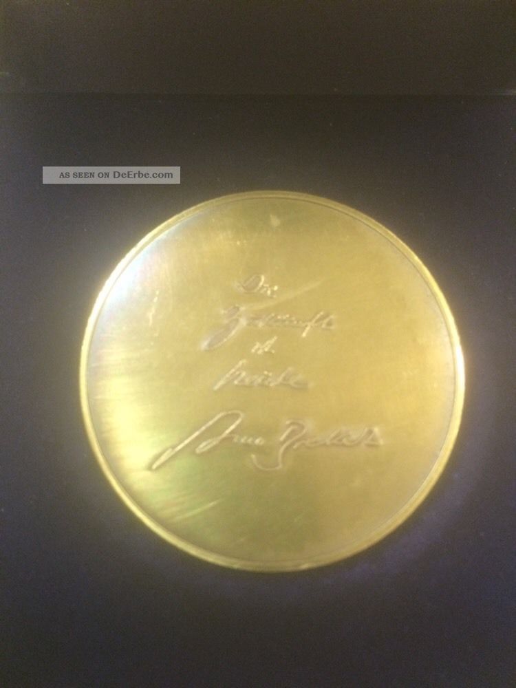 Arno Breker (1900 - 1991) : Medaille Bronze,  Im Originalen Etui 1950-1999 Bild