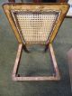 Uralter Stuhl Mit Binsengeflecht - Gut - Um 1890 - Nur Selbstabholer - Rarität Stühle Bild 5