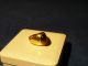 750 Gold Antiker Damenengoldring Gelbgold 14karat Mit Tigerauge Cabochon Ringe Bild 1