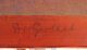 Pompeji Vesuv Neapel Altes Ölgemälde Sign.  Adrian Van Hees Dr.  Gerlach Gemälde 1950-1999 Bild 4
