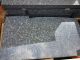 Granitplatten Grabstein Granit Schwarz Mit Grabumrandung Für Selbstabholer Nostalgie- & Neuware Bild 6