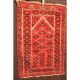 Alt Handgeknüpft Orient Sammler Teppich Gebets Belutsch Old Rug Carpet 80x120cm Teppiche & Flachgewebe Bild 2