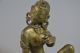 Schöne,  Antike Bronze - Statue,  Apsara Oder Parvati Mit Blüte,  Indien Um 1880 - 1900 Asiatika: Indien & Himalaya Bild 1