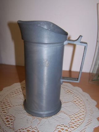 Zinnmessbecher - 1 Liter Bild