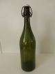 Glasflasche Antik 1850 - 1890,  Weinflasche Aus Apulien,  Geblasenes Glas Antike Bild 1
