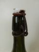 Glasflasche Antik 1850 - 1890,  Weinflasche Aus Apulien,  Geblasenes Glas Antike Bild 2
