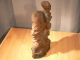 8 Afrikaner Handgeschnitzt - Holzfigur Holz Figur Skulptur Alt - Ebenholz Antik Holzarbeiten Bild 2