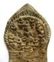 Rarität,  Mahayana - Buddha - Tempelrelief,  Ca.  1900,  Sockelfragment Eines Tempel 7 Asiatika: Südostasien Bild 1