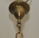 6 Fl.  Kronleuchter Deckenlampe 8 Kg Brass French Chandelier Ceiling Light Gefertigt nach 1945 Bild 11