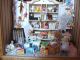 Puppenstube Puppenhaus Roombox Spielzimmer Handarbeit Unikat Puppenzimmer Lampen Puppenstuben & -häuser Bild 4