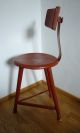 Bauhaus Stuhl Art Deco Architektenstuhl Werkstattstuhl Vintage Chair 30er 1920-1949, Art Déco Bild 3