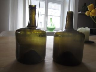 Alte Geheimnisvolle Flasche Aus Dem 18.  Jhd.  Umfunktionierte Schliersee - Flasche? Bild