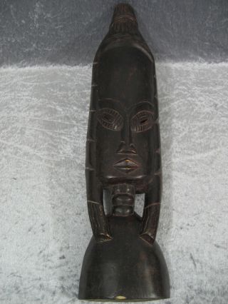 Handgeschnitzte Afrikanische Maske 58 Cm Afrika Ghana Nr.  30 Bild