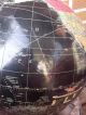 Vintage Replogle Starlight Globe Black Ocean Globus 40er Jahre 12 Inch Usa Wissenschaftliche Instrumente Bild 7
