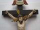 Gekreuzigter Christus / Handgeschnitzt / Holz / Bemalt Skulpturen & Kruzifixe Bild 2