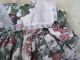 Alte Puppenkleidung Frilly Flowery Dress Outfit Vintage Doll Clothes 40 Cm Girl Original, gefertigt vor 1970 Bild 3