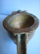 Baby Tasse Schnabeltasse Bronze Indien - Baby Feeding Cup Bronze India :antik Asiatika: Indien & Himalaya Bild 1