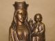 Madonna Mutter Gottes Jesukind Heiligenfigur Bronze Größe 60 Cm Skulpturen & Kruzifixe Bild 1