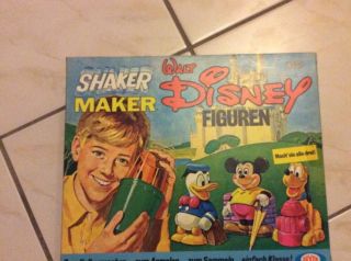 Arxon Shaker Maker 1973 Walt Disney Ideal Toys Micky Donald Pluto In Ovp Bild