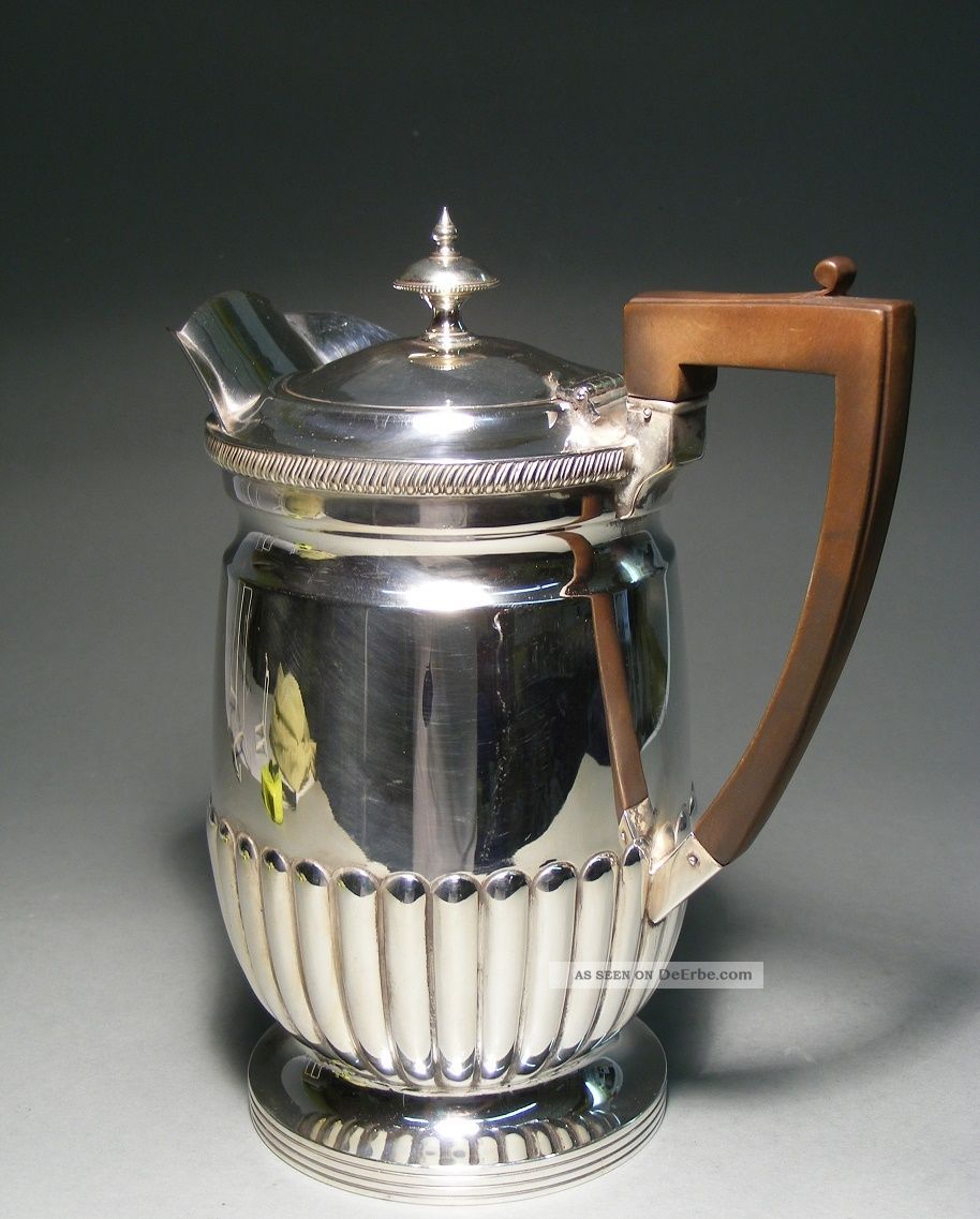 Jugendstil Pracht Kanne Mappin & Webb Silber Epns Ca.  1900 - 1920 Jug Objekte vor 1945 Bild