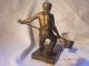 Antike Bronze - Figur,  Statue,  Metall - Gießer,  Neue Sachlichkeit,  Verismus 1920 - 30 Bronze Bild 2