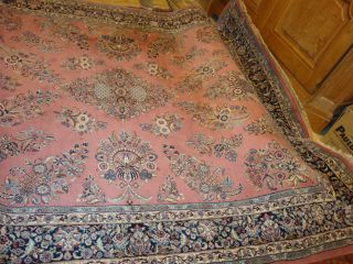 Echt Orient Sarough Teppich Indien 238 X 296 Cm,  Sehr Feine Knüpf Handgeknüpft, Bild