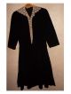Schwarzes Samtkleid Selbstgenäht Konfirmationskleid Mädchen 1950 Vintage Kleidung Bild 1