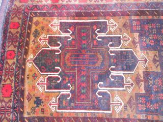Orientteppich Afgan Teppich Antik Bild