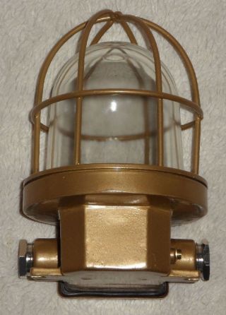 Maschinenraumlampe,  Gitterlampe,  Meddinglampe,  Schiffslampe,  Industrielampe,  2 Kg Bild