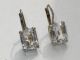 Jugendstil Silber Ohrringe 2 X Bergkristall Italien Design Schmuck nach Epochen Bild 1