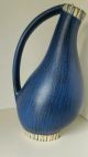 Sehr Selten Anneliese Beckh Vase 3992 Schmider Zell Zeller Keramik Blau 1954 1950-1959 Bild 3