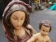 Mutter Gottes Mit Kind Madonna Holzfigur Handgeschnitzt Handbemalt Holz 70 Cm Skulpturen & Kruzifixe Bild 2
