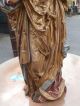 Mutter Gottes Mit Kind Madonna Holzfigur Handgeschnitzt Handbemalt Holz 70 Cm Skulpturen & Kruzifixe Bild 4