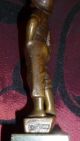 2 Antike Bronze Figuren Frech Dax Von Felling Und Rauchender Junge Mit Gans Bronze Bild 4