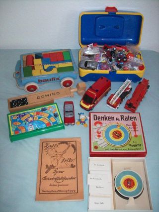 Spielzeug - Konvolut 1930 - 1980 Bild