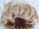 Alte Puppenteile Hellblonde Haar Perücke Vintage Doll Hair Wig Fuer 50 Cm Boy Puppen & Zubehör Bild 3