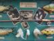 Dekorativer Älterer Angler Schaukasten Mit Miniatur Fischfang Devotionalien Alte Berufe Bild 3